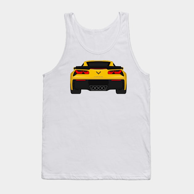 Z06 YELLOW2 Tank Top by VENZ0LIC